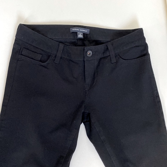 Banana Republic Denim - Banana Republic Black Stretch Skinny Jeans